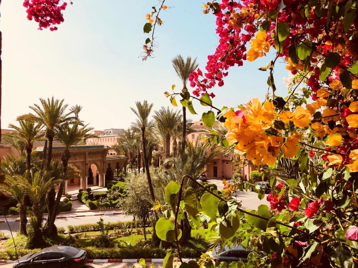 Riad Palmier Fleuri Marrakesh Exterior foto