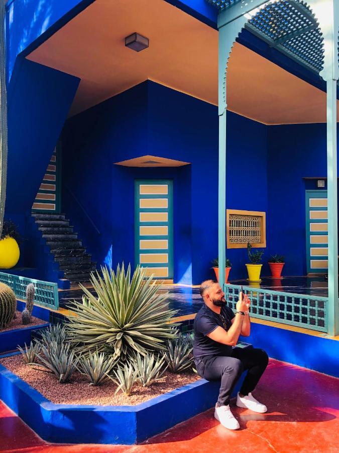 Riad Palmier Fleuri Marrakesh Exterior foto