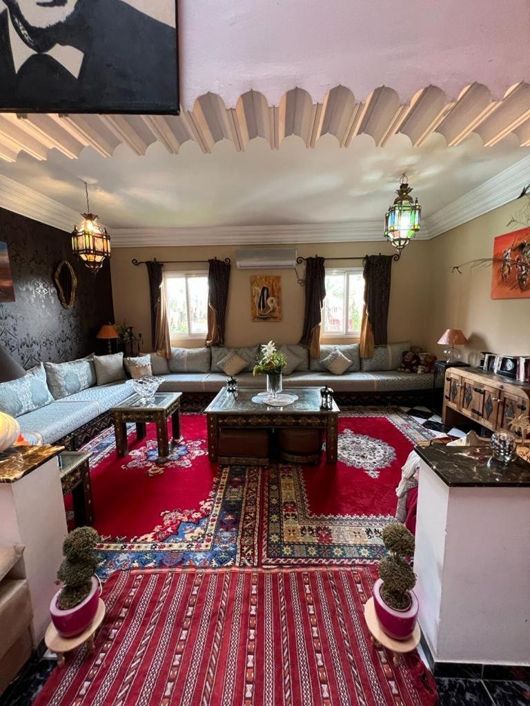 Riad Palmier Fleuri Marrakesh Exterior foto